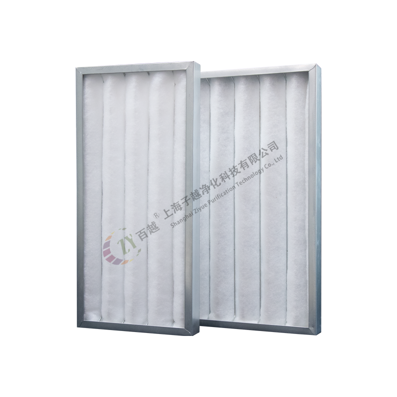 Plate type washable filter